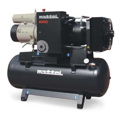 Compresor rotativ cu palete Mattei ERCS 5, 5.5 Kw, 8 bari, 270 litri