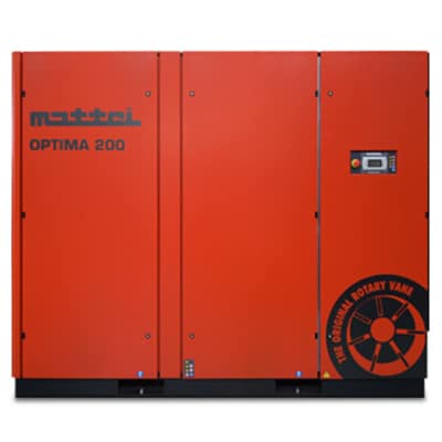 Compresor rotativ cu palete OPTIMA 200, 200 kW, 7-10 bari