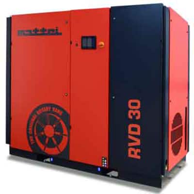 Compresor rotativ cu palete RVD 30, 30 kW, 10 bari