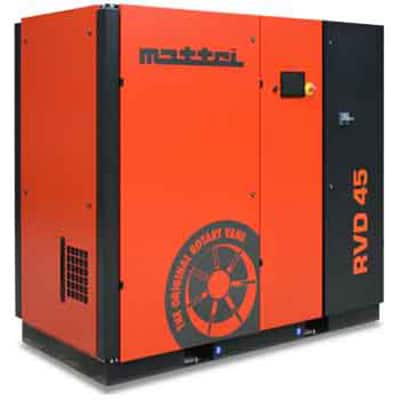 Compresor rotativ cu palete RVD 45, 45 kW, 8 bari
