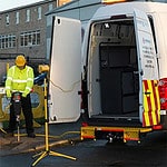 Compresoare mobile Mattei - on vehicle
